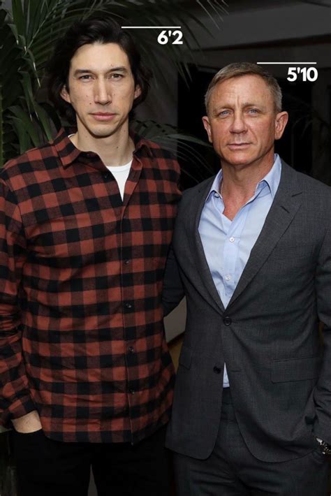 daniel craig height and weight.